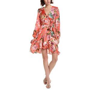 Tahari Asl Womens  Printed Mini Dress
